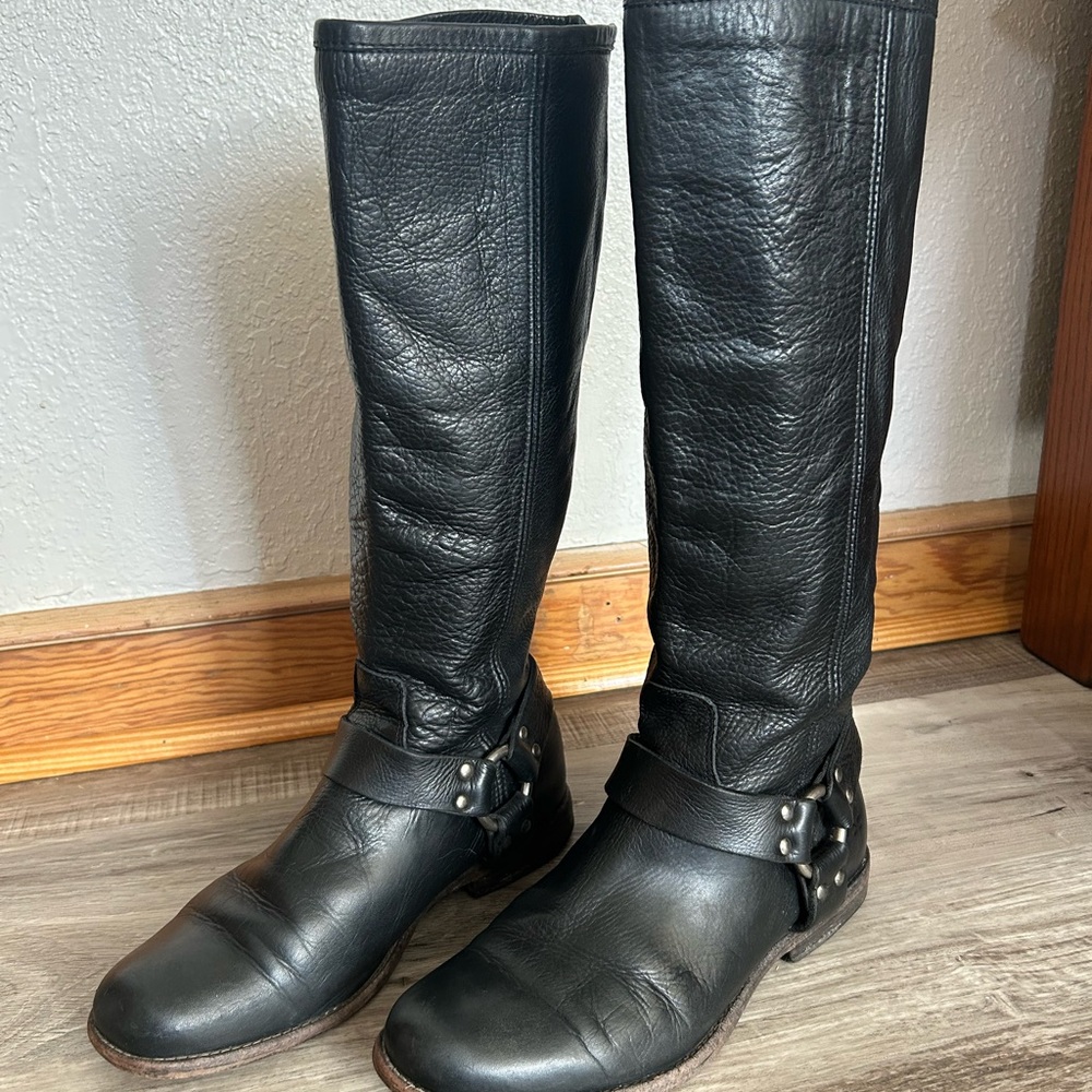 Frye black  Leather Boots